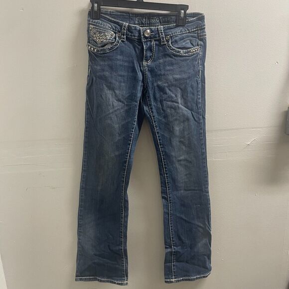L.A. Idol USA Straight Leg Jeans size 7 - Picture 2 of 5